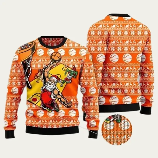 Discover Basketball Ugly Christmas Sweater