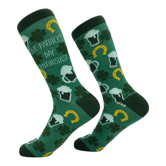 Discover St Patrick's Day Beer Mug Socks: Funny Groomsmen Socks