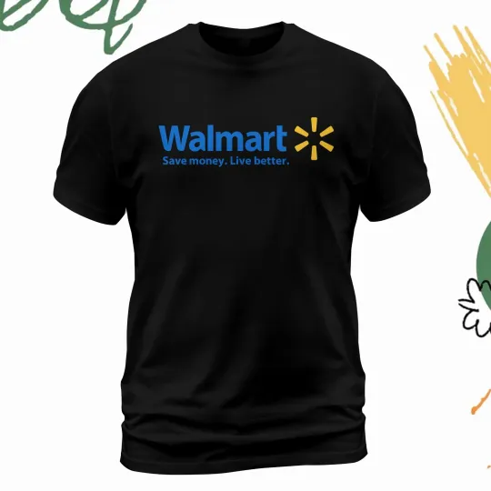 Walmart Logo T-Shirt Funny Size S-5XL