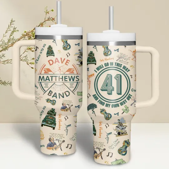 Discover Jam Band Music Aesthetic Tumbler With Handle 20oz 30oz 40oz