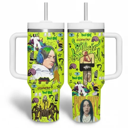 Discover Dark Pop Music Aesthetic Tumbler with Handle