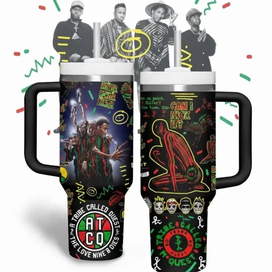 Discover 40oz Hip Hop Lover Tumbler with Handle