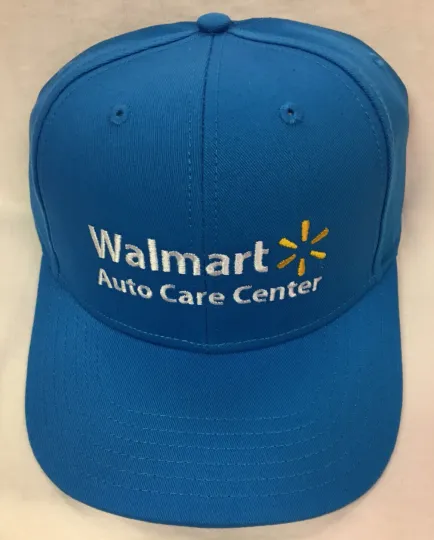 Walmart Light Blue Auto Care Embroidered