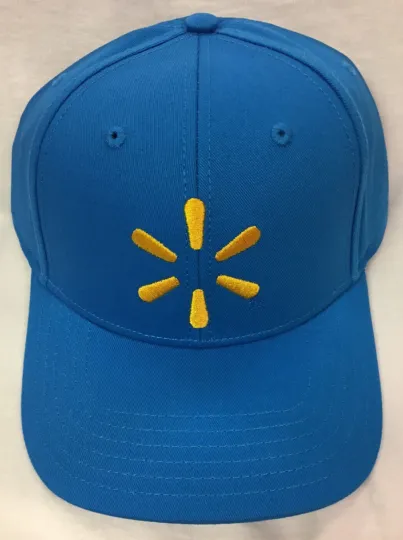 Walmart Associate Spark Royal Blue Embroidered Cotton Cap
