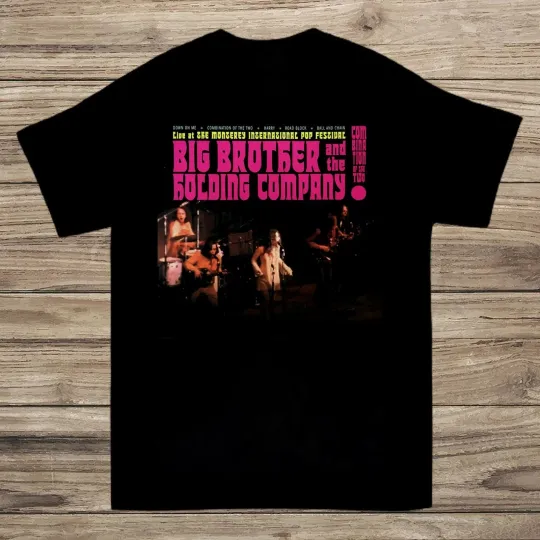Discover Big Brother and the Holding Company Album T-shirt Full size