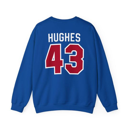 USA HOCKEY Quinn Hughes #43 Crewneck Unisex Sweatshirt