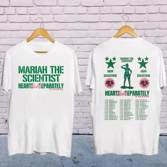 Mariah The Scientist Hearts Sold Separately Tour 2026 T Shirt