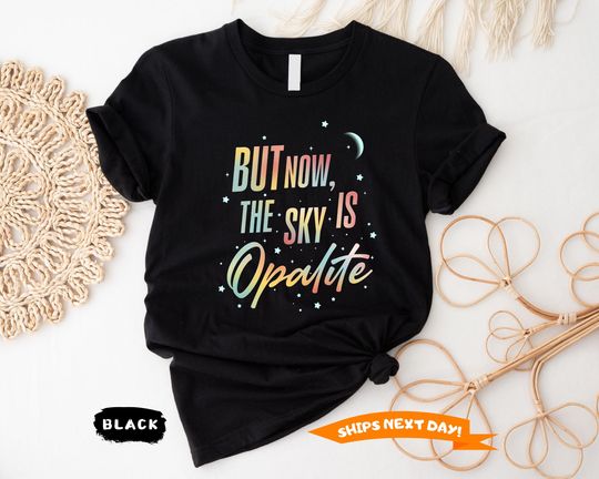 Discover Opalite Showgirl Shirt, But Now The Sky Is Opalite TS Inspired Graphic Tee, Dancing Through The Lightning Strikes