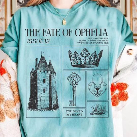 Discover Comfort Colors The Fate of Ophelia Vintage Style Showgirl Shirt, In My Showgirl Era