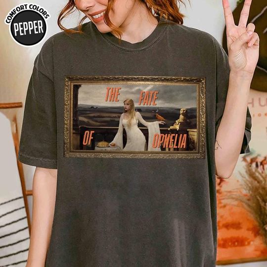 Discover Custom Photo The Fate Of Ophelia Shirt, Ophelia Showgirl Shirt, In My Showgirl Era, Showgirl Shirt, Showgirl Quotes Showgirl Fan Gift 11