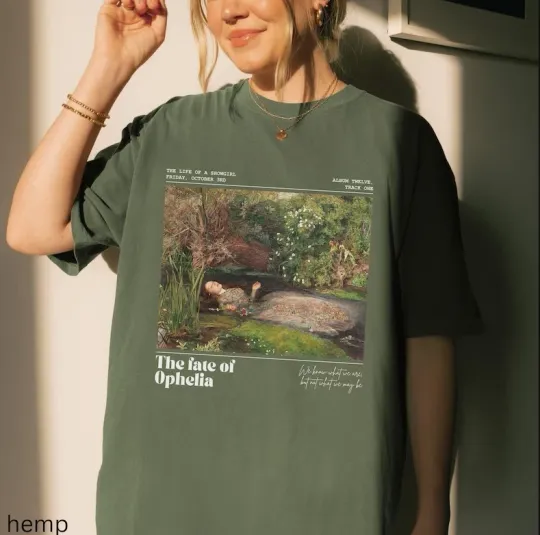 Discover Fate of Ophelia Shirt Swift Inspired In My Showgirl Era Pearls Conce