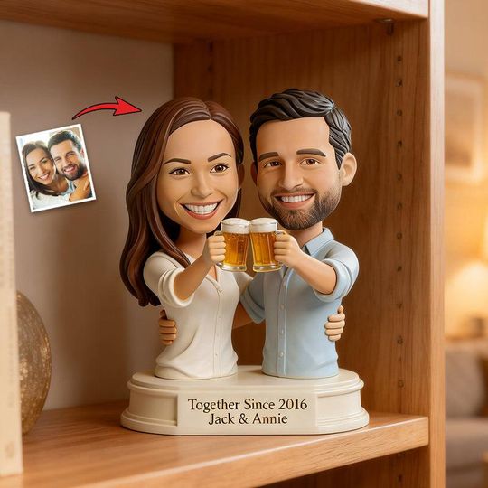 Discover Custom From Any Photo - Personalized Couple Custom Shaped Acrylic Plaque - Romantic Valentine Gift, Anniversary Wedding Gift