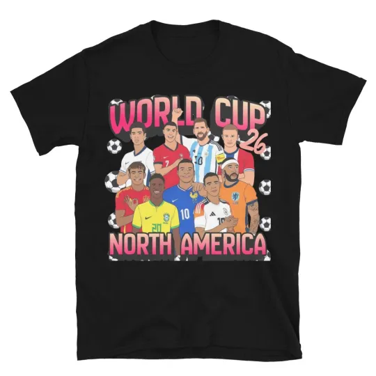 Discover World Cup North America 2026 Unisex T-Shirt GOAT
