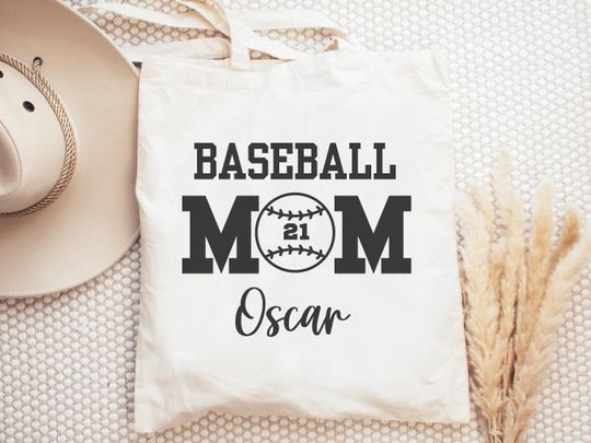 Discover Custom Baseball Bag, Baseball Mom Bag, Sports Tote Bag for Mom, Gift For Baseball Fans, Baseball Season,Baseball Gift For Baseball Mom Gifts