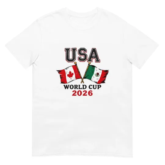 Discover 2026 fifa world cup USA-MEXICO-CANADA T-Shirt
