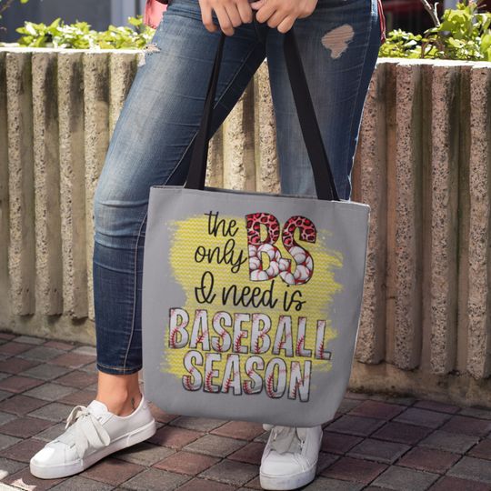 Discover Baseball tote bag, Funny Sayings totebag, Baseball Lover totebag, Trendy bookbag, Basketball Gift, Mom Gift, Baseball Season