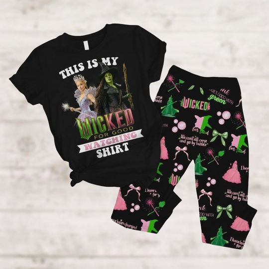 Discover Wicked Defying Gravity Pajamas Set, Changed for Good Pajamas Pants, Wicked Women Pajamas, Gift For Her