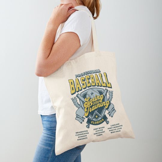 Discover Professional Baseball 2023 Spring Training Florida Cities Tote Bag