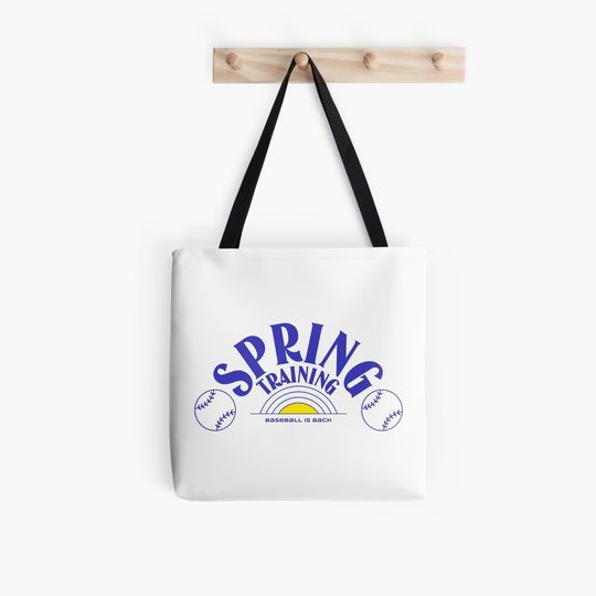 Discover Baseball Spring Training Design Tote Bag