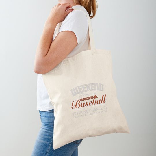 Discover Weekend Baseball Tote Bag