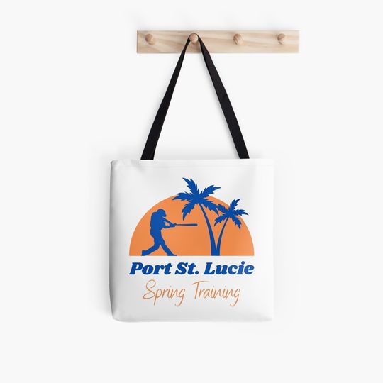 Discover Port Saint Lucie Spring Training Sunset Tote Bag