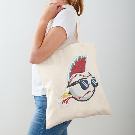 Major League Mohawk   Tote Bag