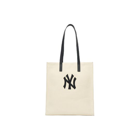 Discover Cotton Patchwork Canvas Tote Bag Shopping Bag Handbag Canvas Bag Shoulder Bag Unisex Beige