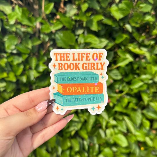 Discover The Life of a Book Girly Showgirl Era Sticker, Life of a Showgirl Inspired Fan Art, Music Fan Gift