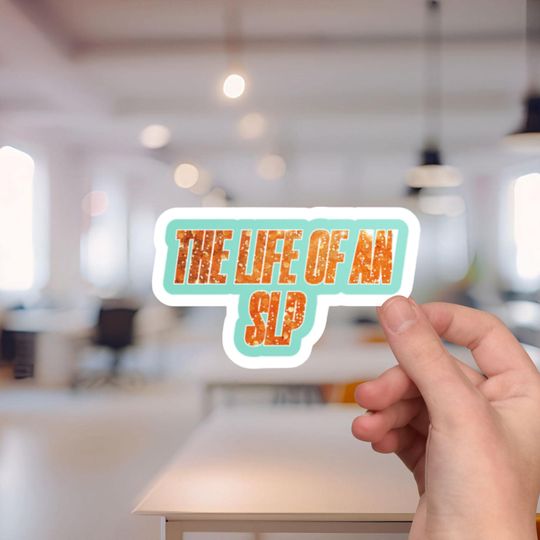 Discover Speech Therapist Stickers - Life of an SLP, CCC SLP, Physiotherapy, Healthcare Gift