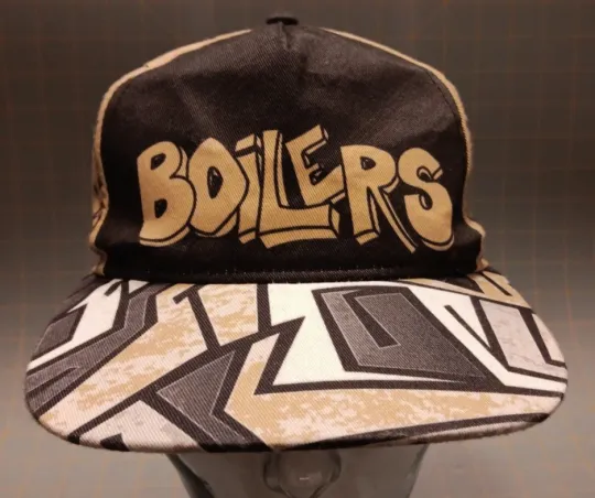 Discover Unisex Adj Snapback Purdue University Boilermakers Graffiti AOP Graphic Hat Cap