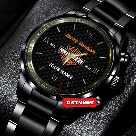 Discover 2025-Harley Black Fashion Watch