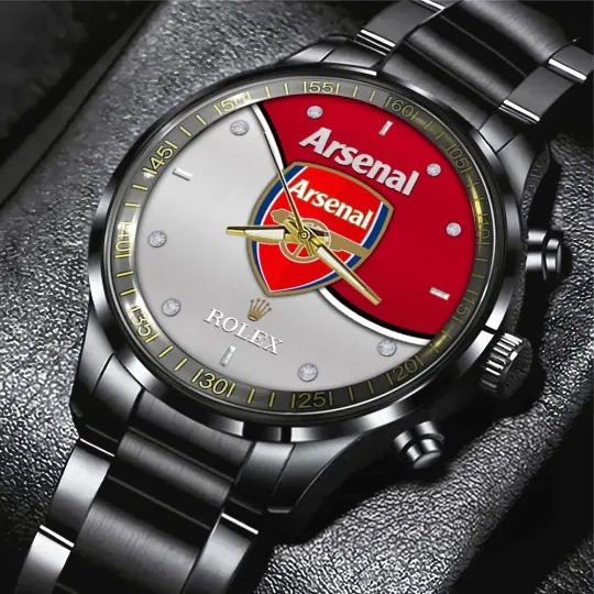Discover Arsenal X Black Stainless Steel Watch