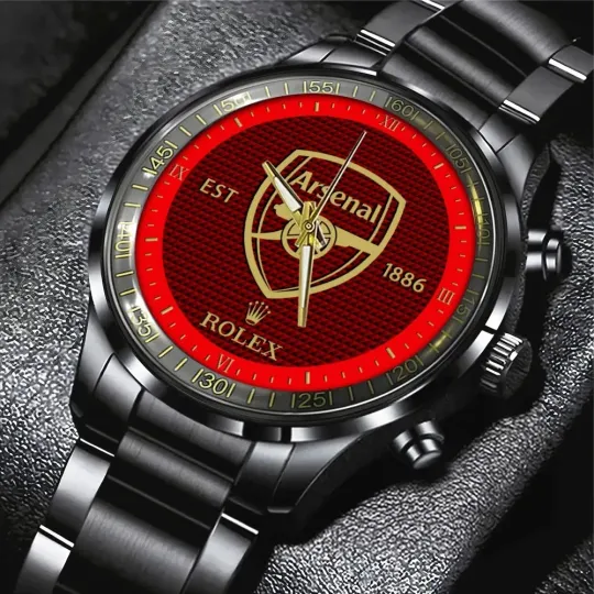 Discover Arsenal X Black Stainless Steel Watch