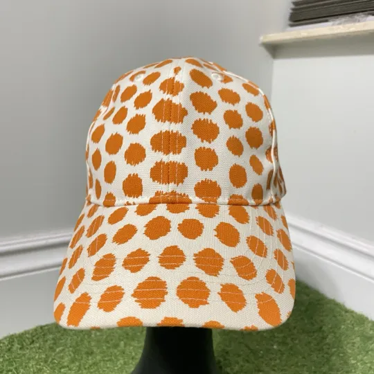 Discover No 9 Thompson Nine Floral Hat White Orange Strapback All Over Print AOP