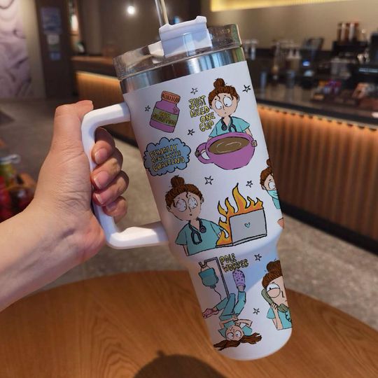Discover 40oz Medical Tumbler for Nurses & Doctors | Funny Healthcare Tumbler | Nurse Gift | Hospital Shift Cup