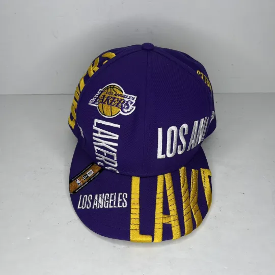 New Era Los Angeles Lakers Hat Fitted 7 3/4 Purple 2019 NBA Tip Off 59 Fifty Cap