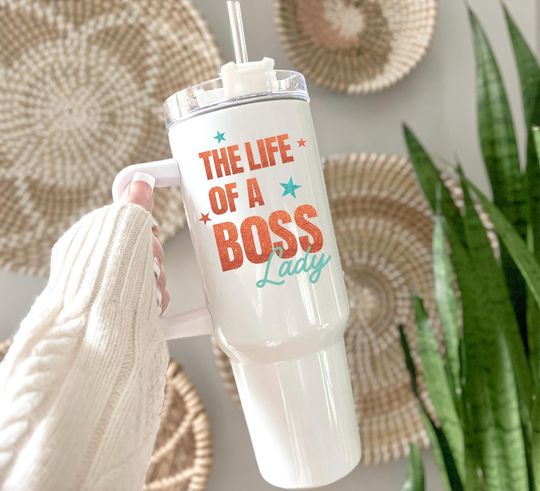 Discover The Life of a Boss Lady Tumbler, Boss Gift for Women, Personalized Boss Lady Gift, Boss Lady Gift, Custom Boss Gift Tumbler Best Boss Ever