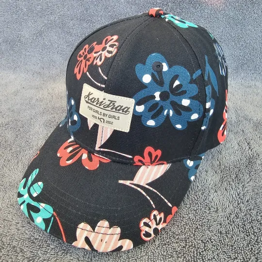 Discover Kari Traa Hat For Girls By Girls Cap Hat Floral AOP Baseball Cap OSFM Strapback