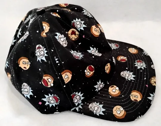 Rick And Rickandmorty SnapBack Baseball Cap Bioworld Adult Swim Adjustable Adult Hat