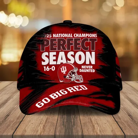 Discover Hoosiers Football 2025 National Champions Classic Cap