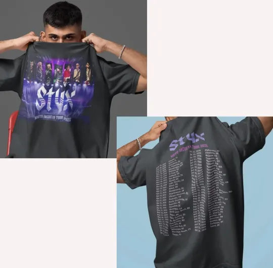 Discover Styxs 2026 North American Tour T-Shirt