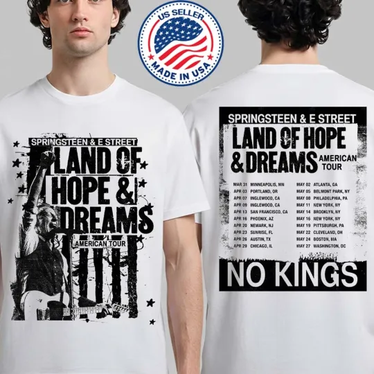Discover Bruce Springsteen and The E Street Band Land Of Hope & Dreams American Tour 2026