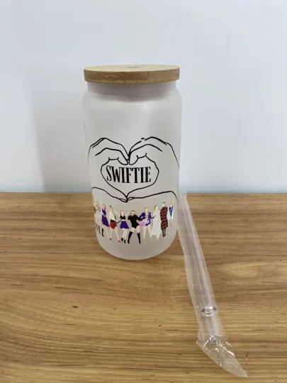 Discover Swift Tumbler Reusable Frosted Glass