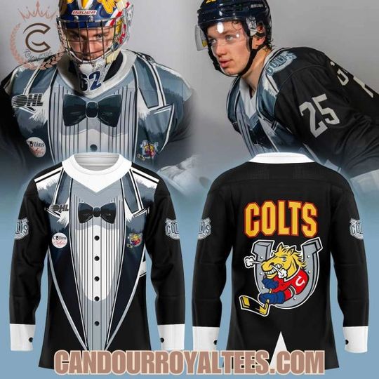 Barrie Coltss Our NYE Hockey Jersey