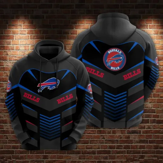 Discover Buffalo Bills Hoodie Joggers Set