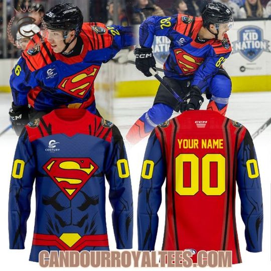 Discover Cleveland Monsterss It’s Our Superman Hockey Jersey
