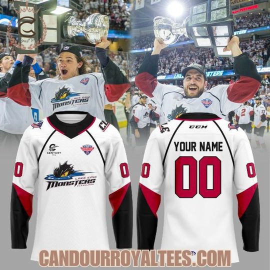Discover Cleveland Monsterss Lake Erie Monsters Weekend Hockey Jersey