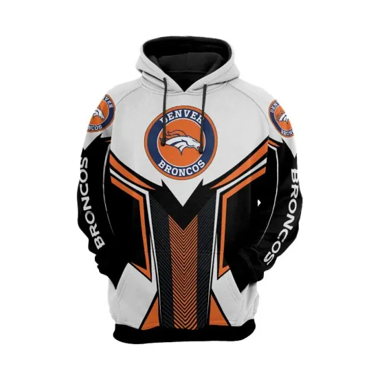 Denver Broncos Hoodie Joggers Set