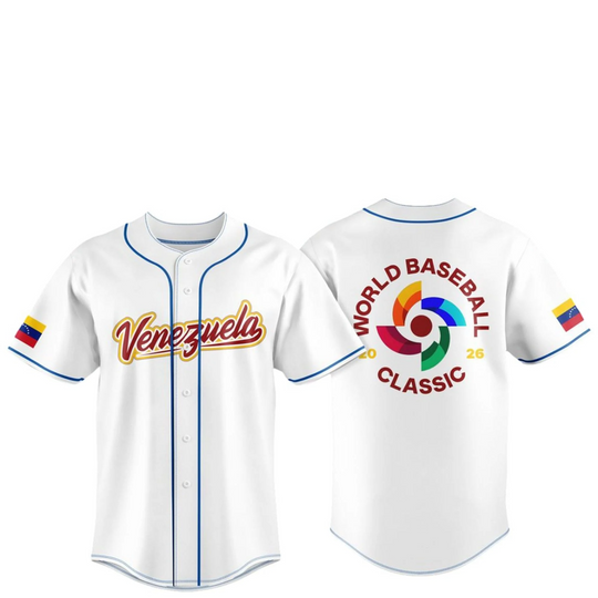 Discover Venezuela Team 2026 World Baseball Classic Jersey