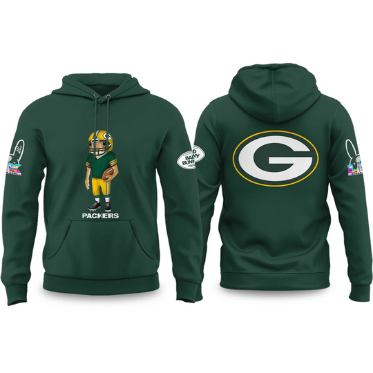 Packers Bad Bunny 2026 Super Bowl Concho Football Hoodie